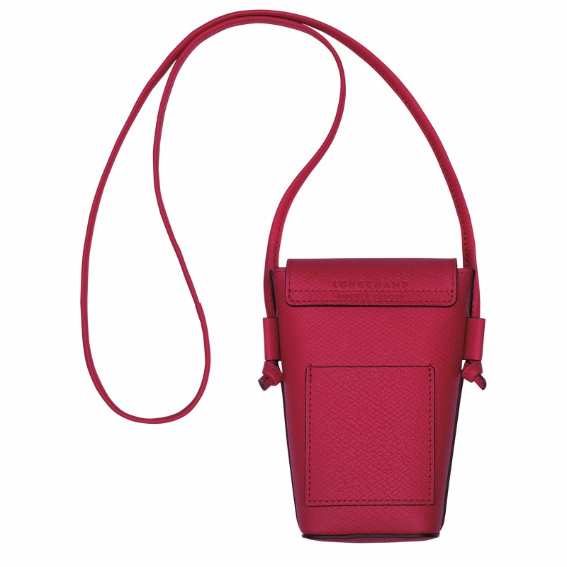 Coque Longchamp ÉPURE Homme Fushia Soldes | 34193HYZJ13-