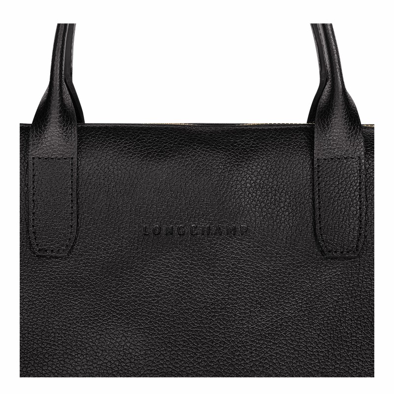 Mallette Longchamp Le FOULONNÉ S Homme Noir Soldes | 20032021001-