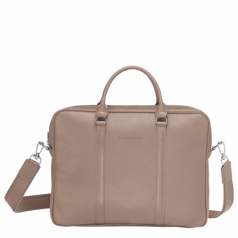 Mallette Longchamp Le FOULONNÉ XS Femme Grise Soldes | L2121021F78