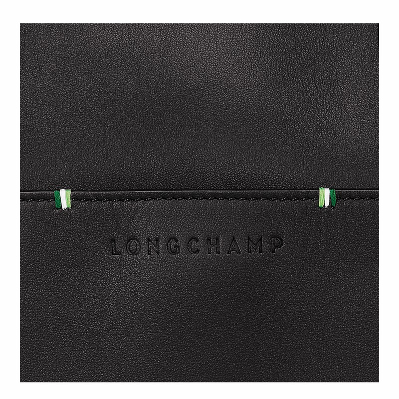 Mallette Longchamp sur Seine M Homme Noir Soldes | 20048HCM001