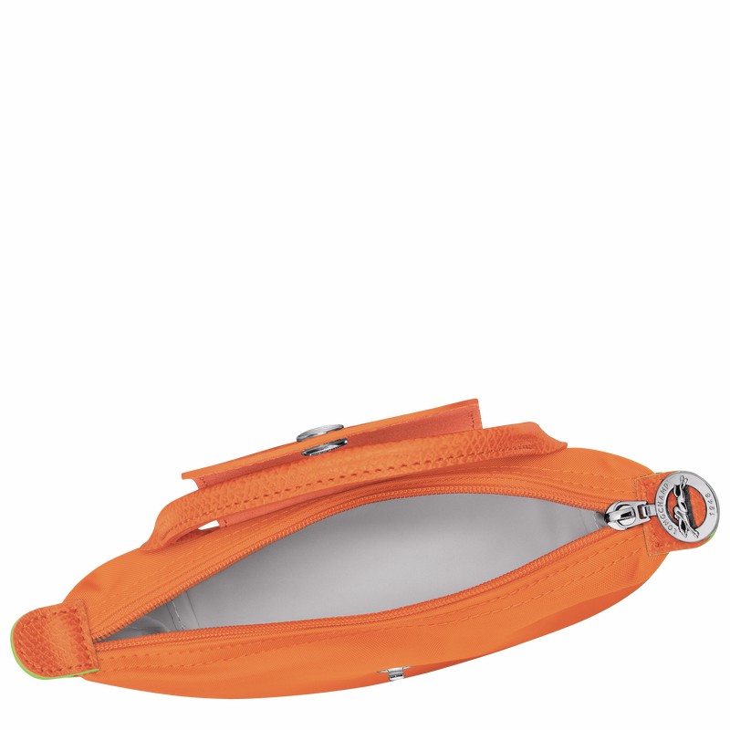 Pochettes Longchamp Le Pliage Green Femme Orange Soldes | 34175919P54