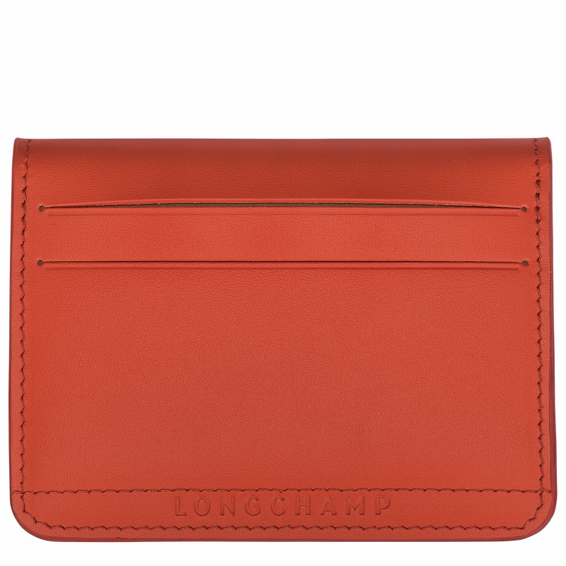 Porte-Carte Longchamp Le Pliage Xtra Femme Orange Soldes | 30039HFJ685