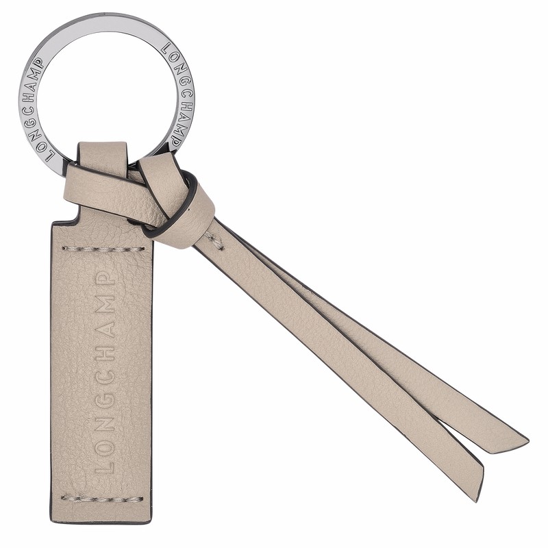 Porte-clés Longchamp 3D Homme Grise Soldes | 36059HCV299-