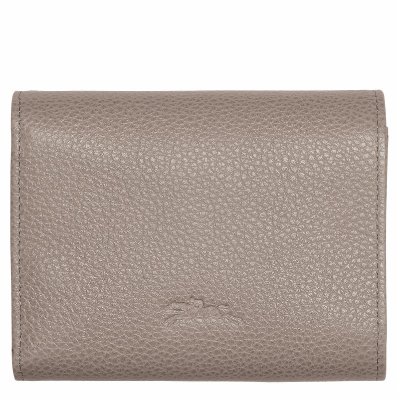 Portefeuilles Longchamp Le FOULONNÉ Homme Grise Soldes | 30021021P55-