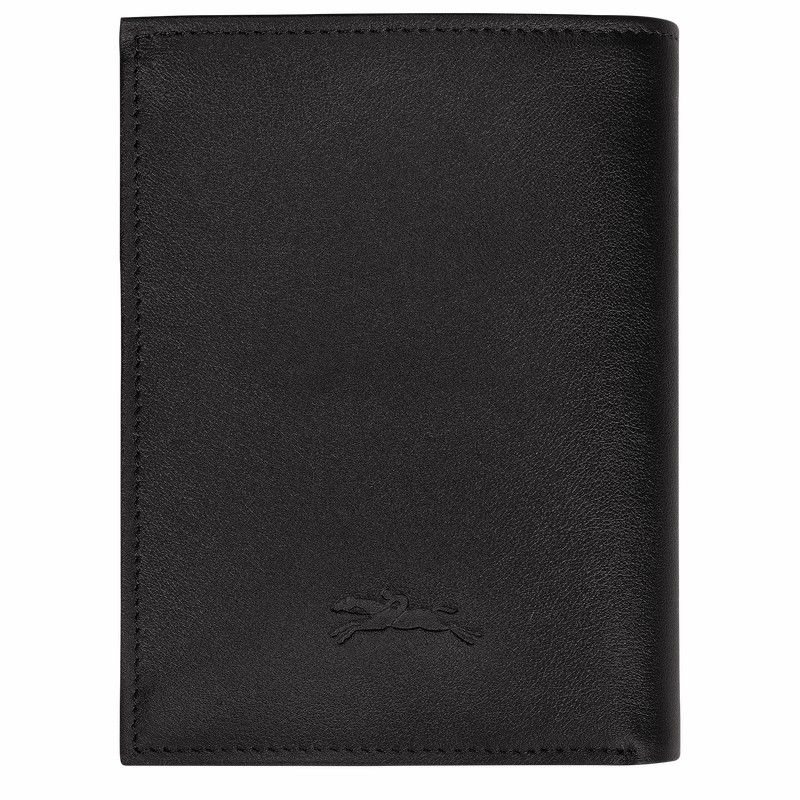 Portefeuilles Longchamp sur Seine Homme Noir Soldes | 30041HCX001-