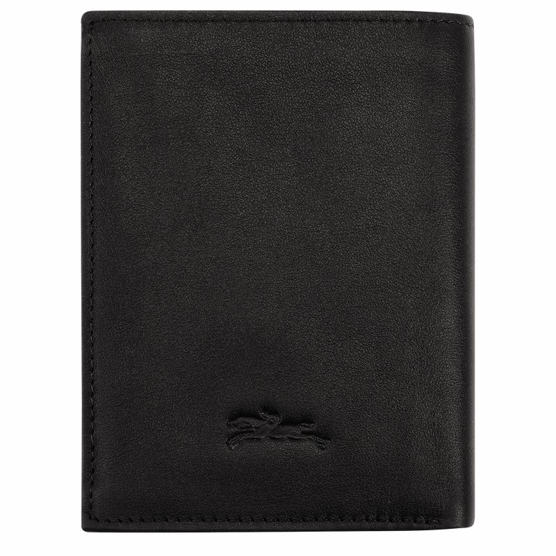 Portefeuilles Longchamp sur Seine Homme Noir Soldes | L3528HCX001
