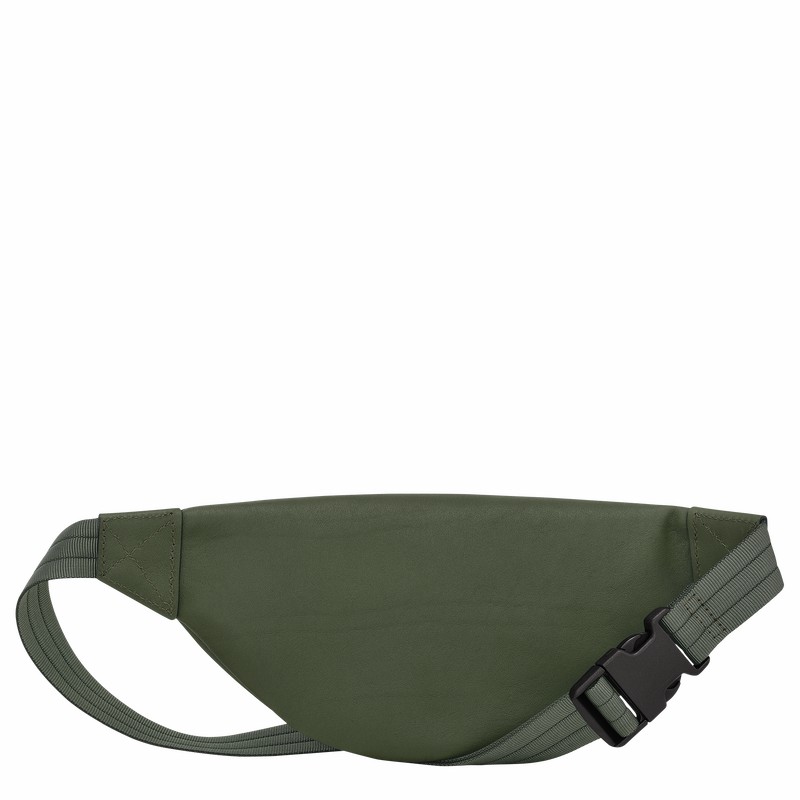 Sac Banane Longchamp 3D S Femme Kaki Soldes | 20054HCV292