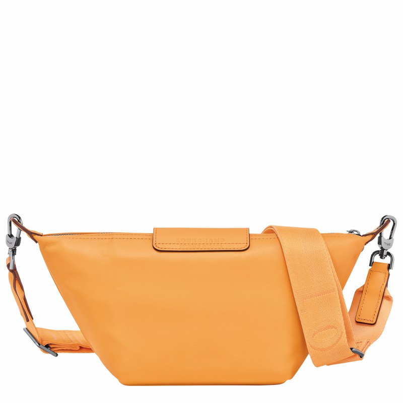 Sac Bandoulière Longchamp Le Pliage Xtra XS Homme Abricot Soldes | 10212987222-