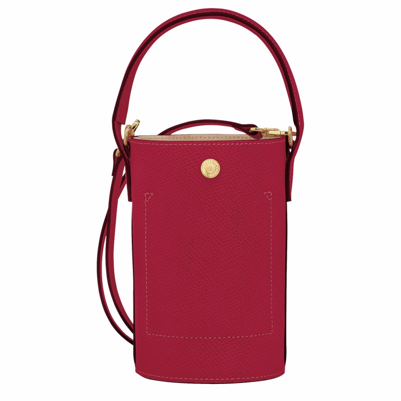 Sac Bandoulière Longchamp ÉPURE XS Femme Fushia Soldes | 10213HYZJ13