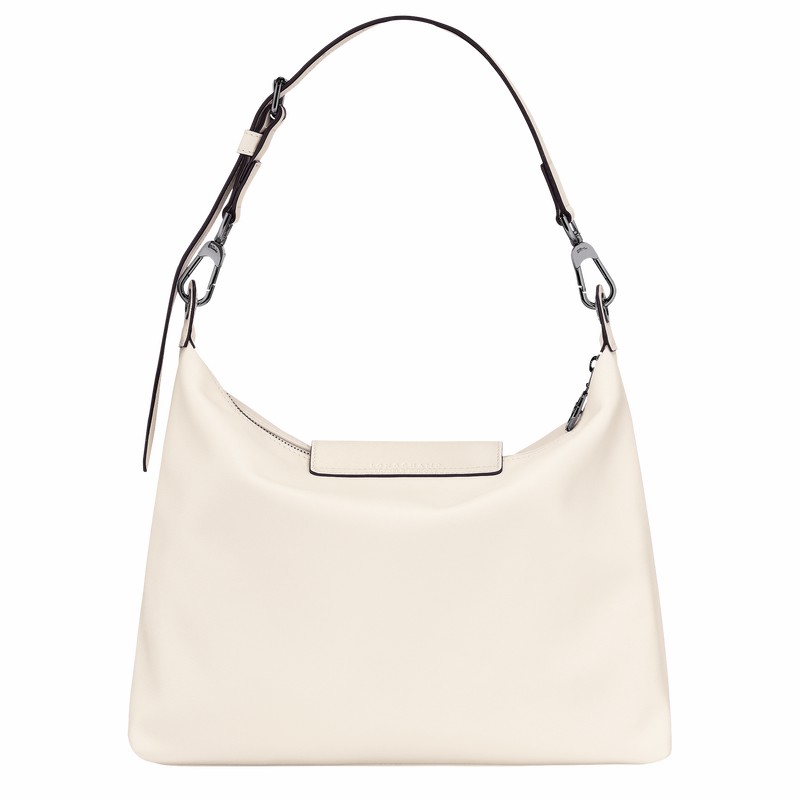 Sac Hobo Longchamp Le Pliage Xtra M Femme Blanche Soldes | 10189987037