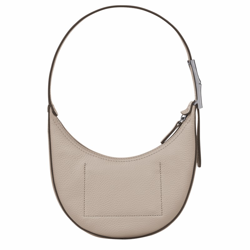 Sac Hobo Longchamp Le Roseau Essential S Femme Grise Soldes | 10217968266