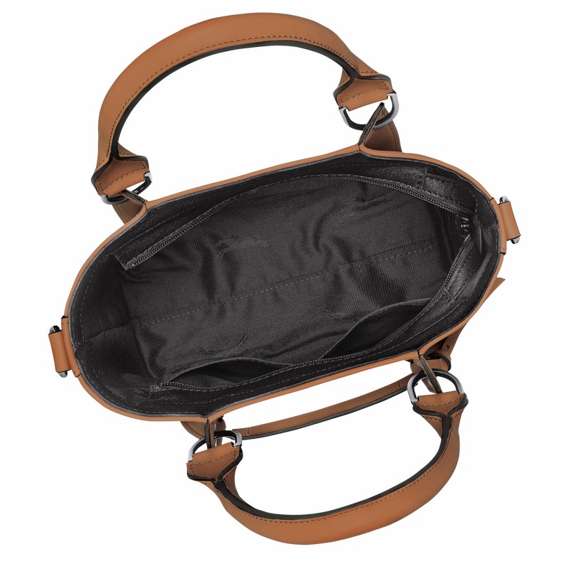 Sac a Main Longchamp 3D S Femme Beige Soldes | 10197HCV016