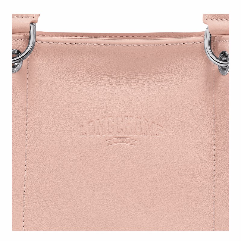 Sac a Main Longchamp 3D S Femme Beige Soldes | 10197HFA542