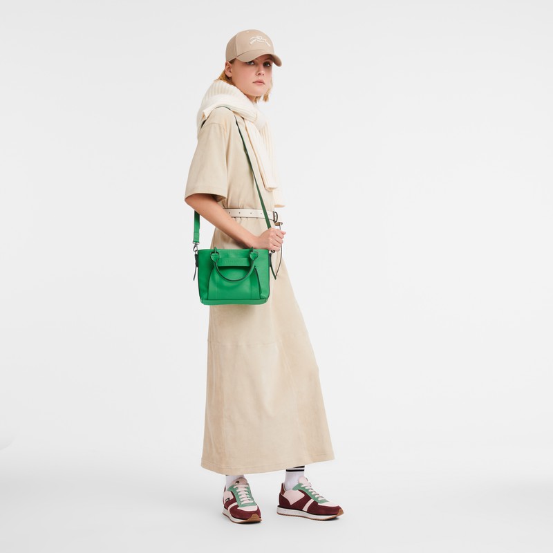 Sac a Main Longchamp 3D S Femme Vert Soldes | 10197HCV129