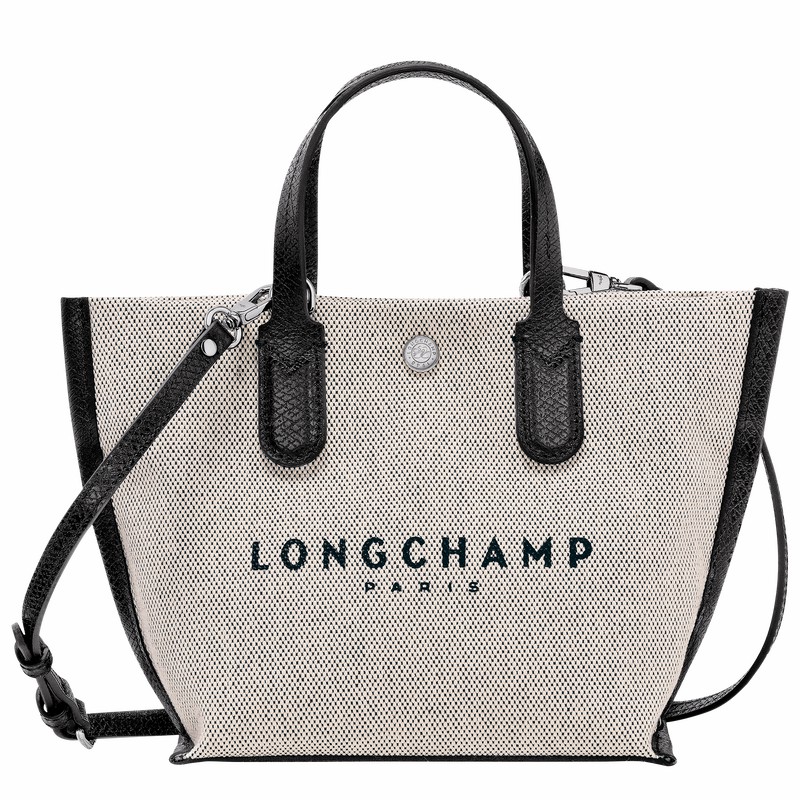 Sac a Main Longchamp Essential XS Femme Blanche Soldes | 10259HSG037