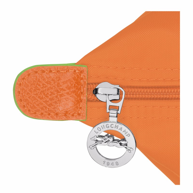Sac a Main Longchamp Le Pliage Green M Femme Orange Soldes | L1623919P54