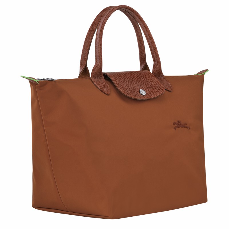 Sac a Main Longchamp Le Pliage Green M Femme Marron Soldes | L1623919504