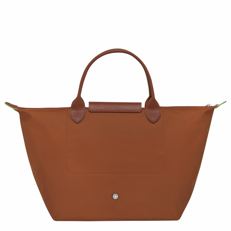 Sac a Main Longchamp Le Pliage Green M Femme Marron Soldes | L1623919504