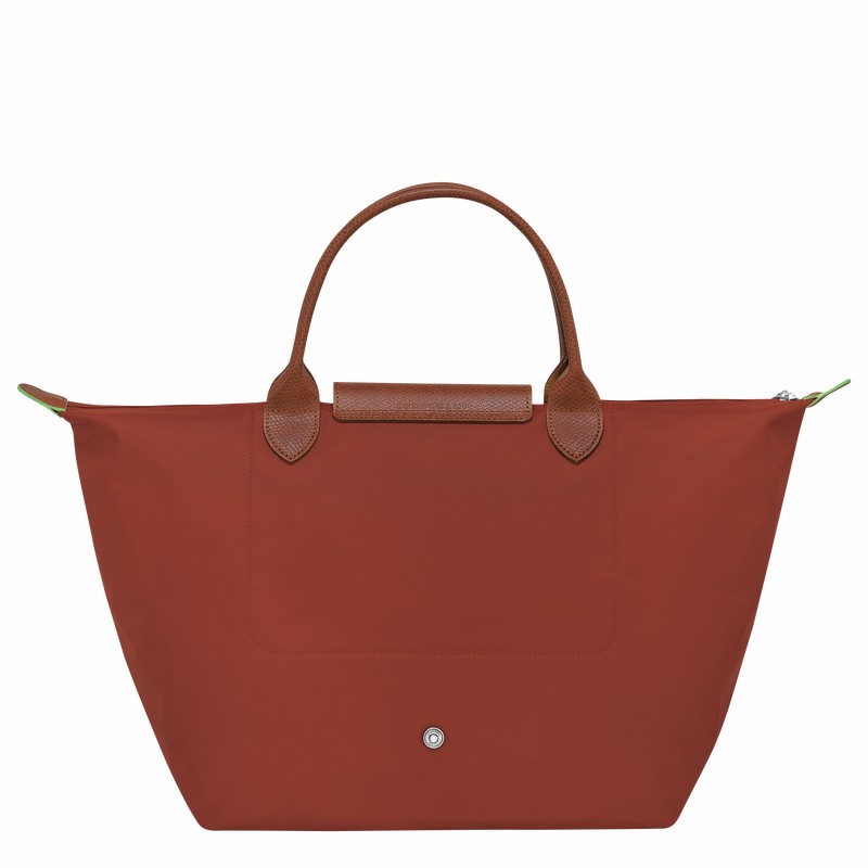 Sac a Main Longchamp Le Pliage Green M Femme Marron Soldes | L1623919404
