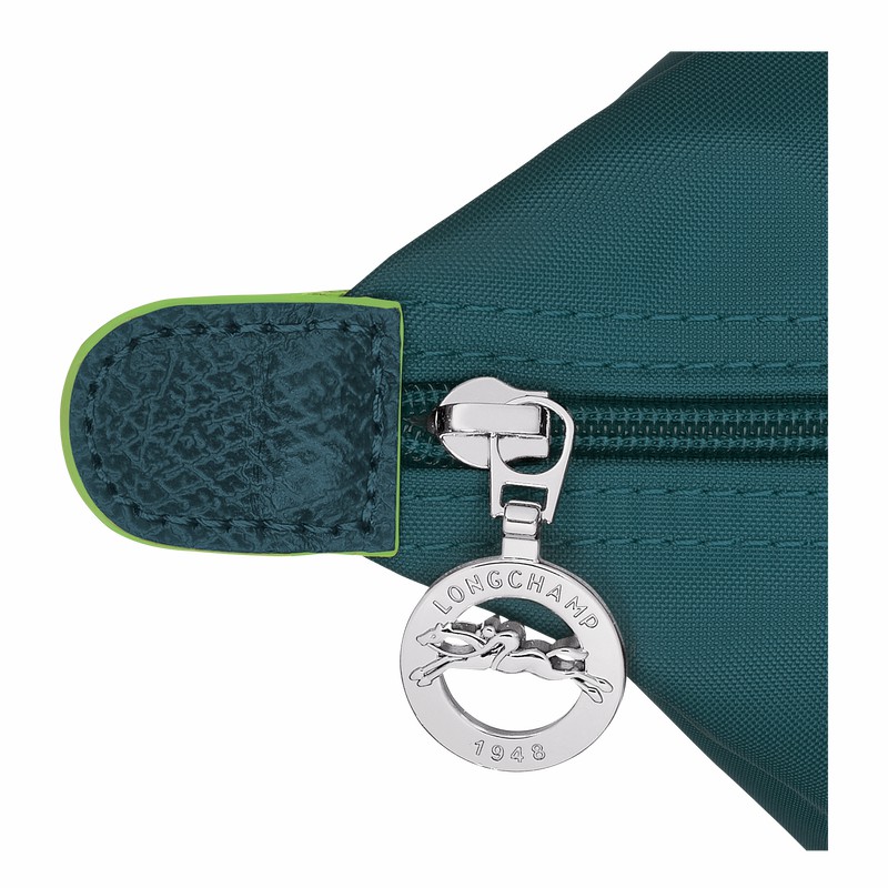 Sac a Main Longchamp Le Pliage Green M Femme Paon Soldes | L1623919P89