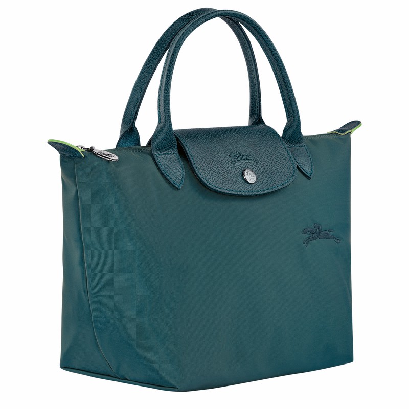Sac a Main Longchamp Le Pliage Green S Femme Paon Soldes | L1621919P89