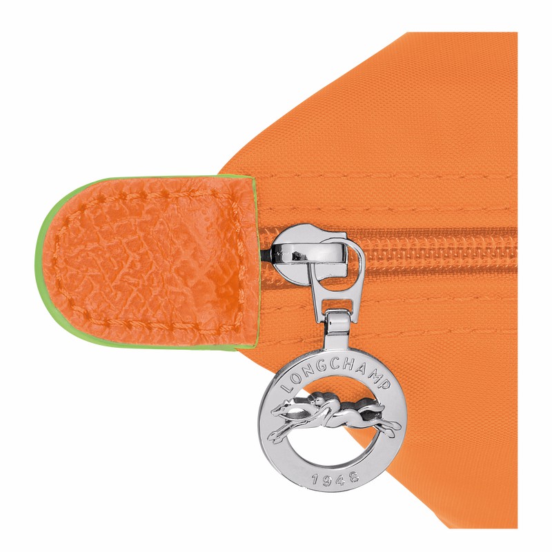 Sac a Main Longchamp Le Pliage Green S Femme Orange Soldes | L1621919P54