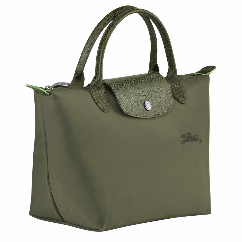 Sac a Main Longchamp Le Pliage Green S Femme Vert Soldes | L1621919479