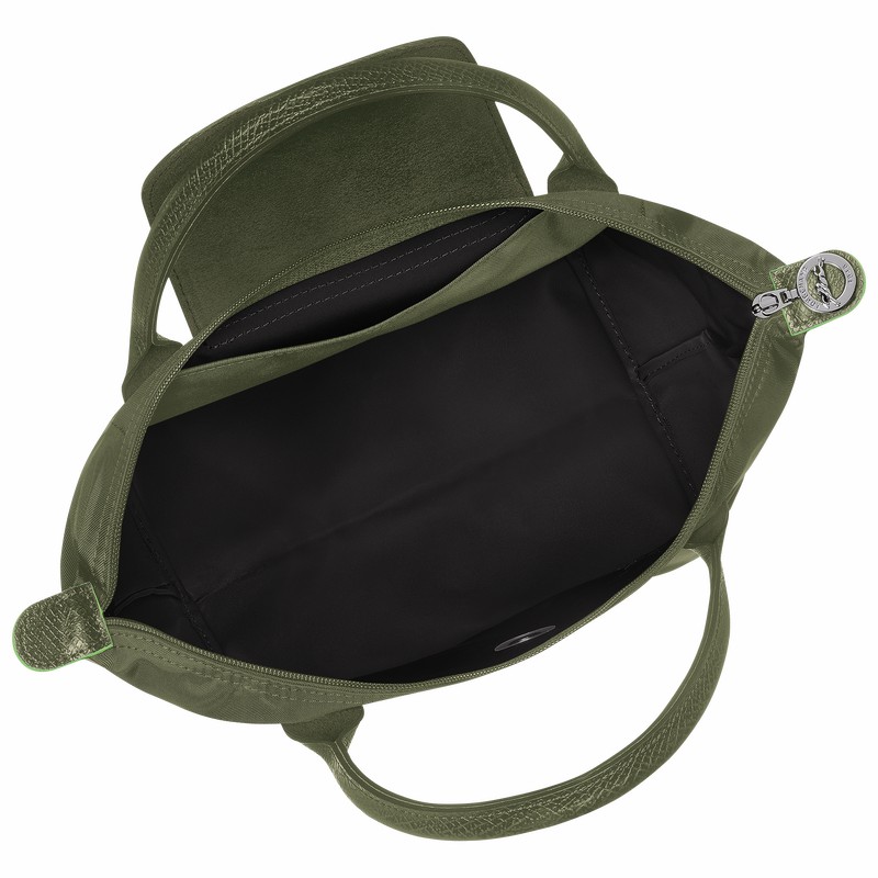 Sac a Main Longchamp Le Pliage Green S Femme Vert Soldes | L1621919479