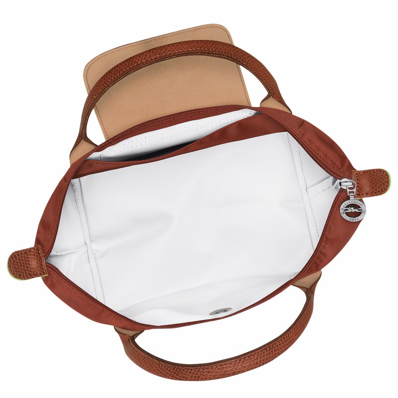 Sac a Main Longchamp Le Pliage Green S Femme Marron Soldes | L1621919404