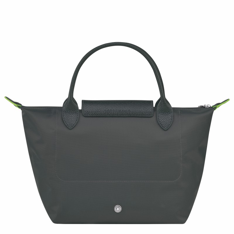 Sac a Main Longchamp Le Pliage Green S Femme Grise Foncé Soldes | L1621919P66