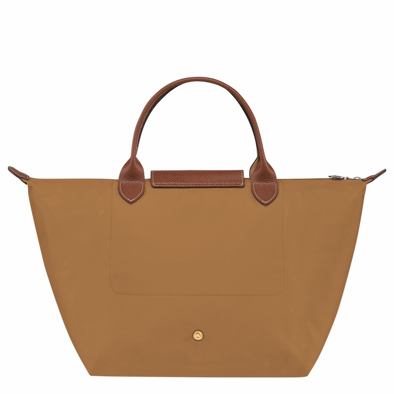 Sac a Main Longchamp Le Pliage Original M Femme Kaki Soldes | L1623089P86