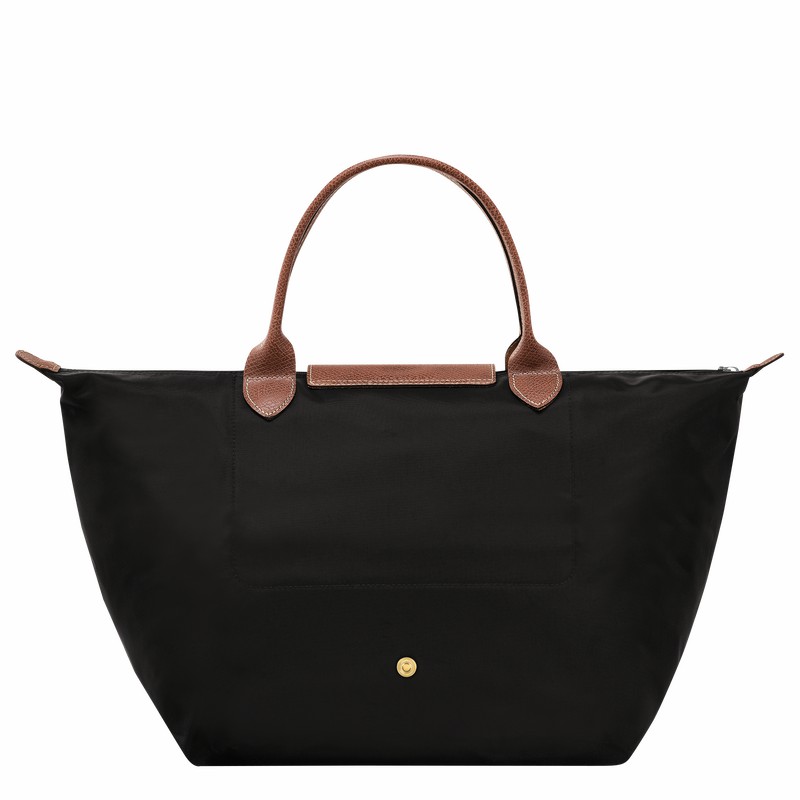 Sac a Main Longchamp Le Pliage Original M Femme Noir Soldes | L1623089001