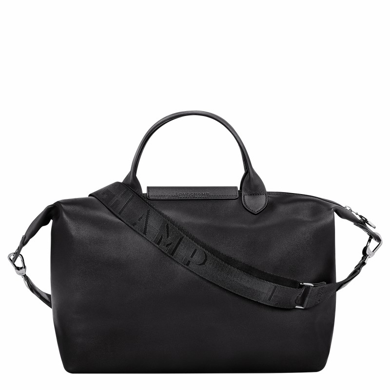 Sac a Main Longchamp Le Pliage Xtra L Homme Noir Soldes | 10201987001-
