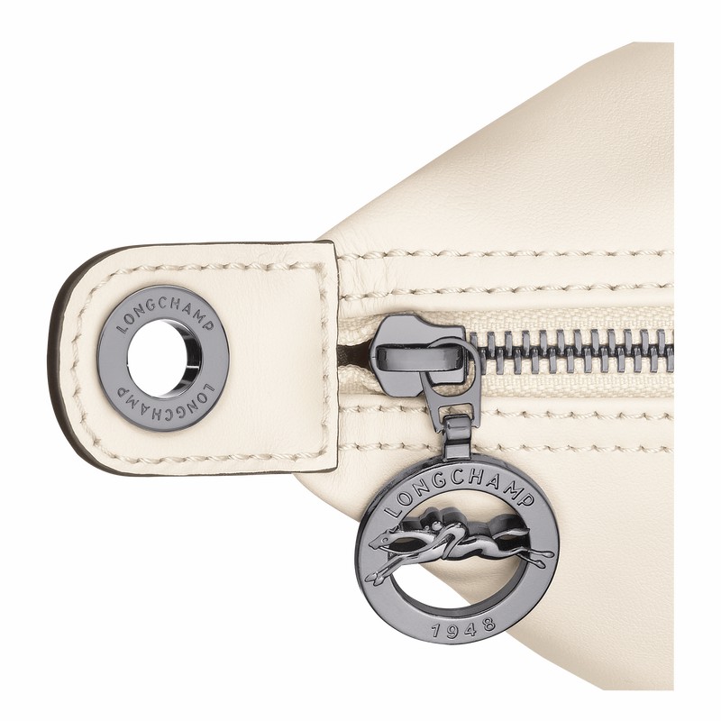 Sac a Main Longchamp Le Pliage Xtra L Homme Blanche Soldes | 10201987037-