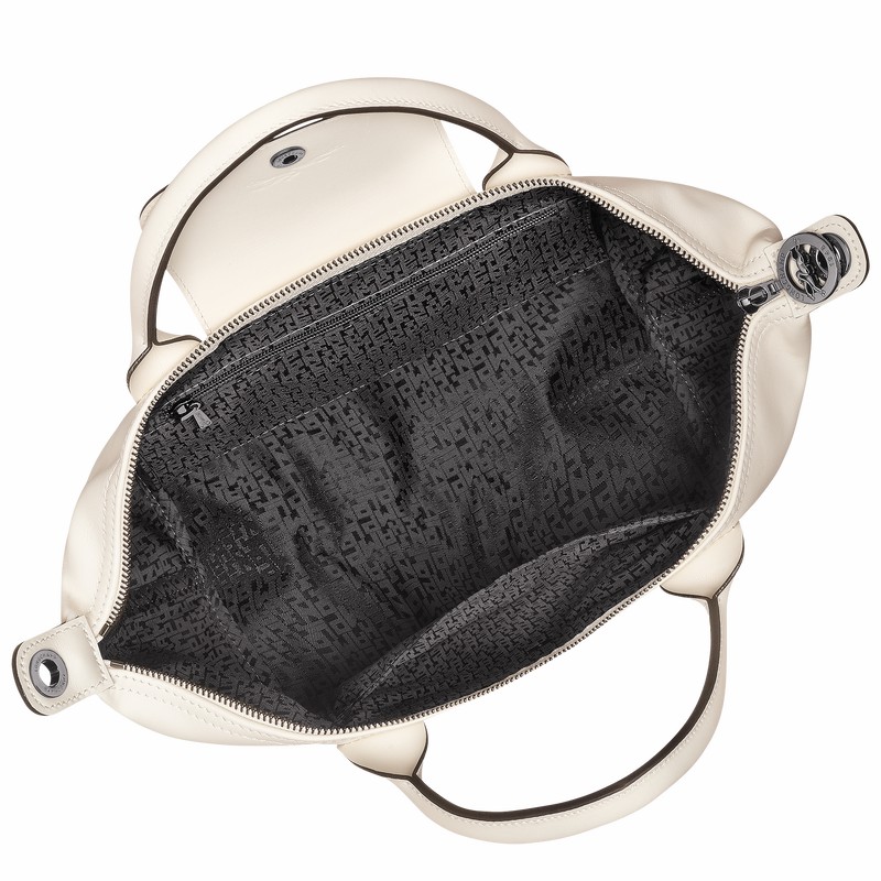 Sac a Main Longchamp Le Pliage Xtra S Femme Blanche Soldes | L1512987037