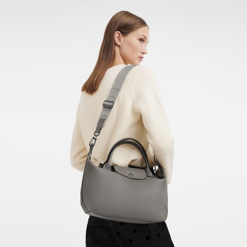 Sac a Main Longchamp Le Pliage Xtra S Femme Grise Soldes | L1512987P55