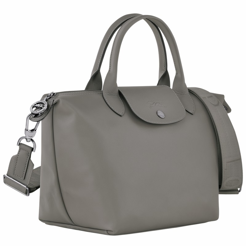 Sac a Main Longchamp Le Pliage Xtra S Femme Grise Soldes | L1512987P55