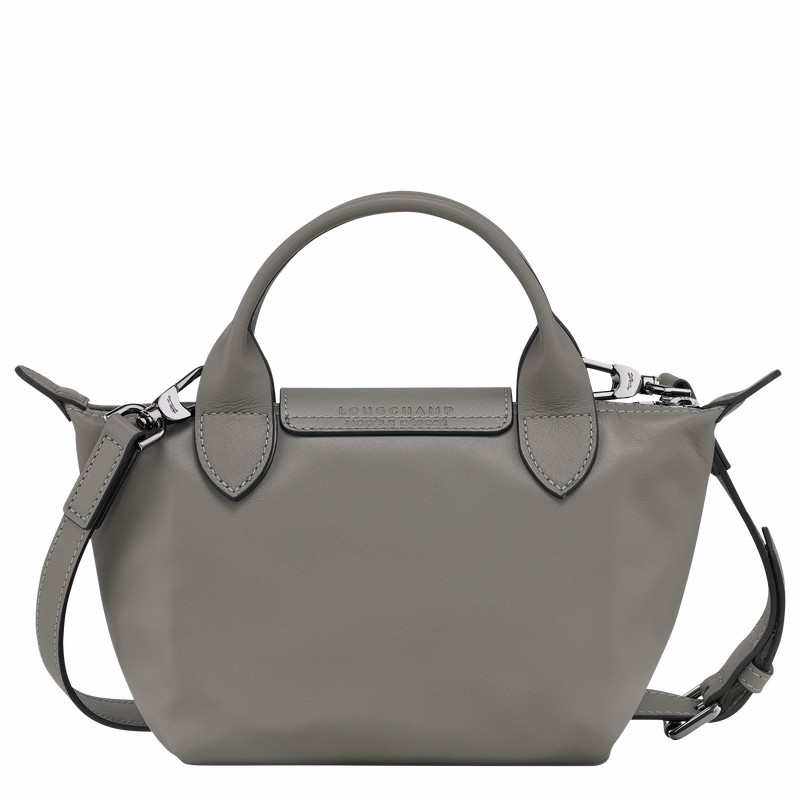 Sac a Main Longchamp Le Pliage Xtra XS Femme Grise Soldes | L1500987P55