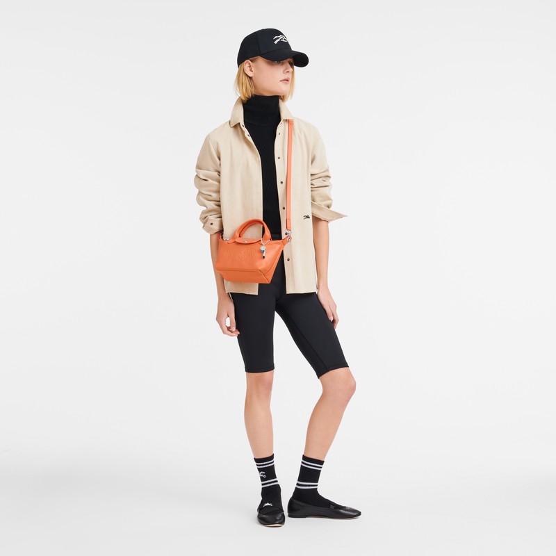 Sac a Main Longchamp Le Pliage Xtra XS Femme Orange Soldes | L1500HEY017