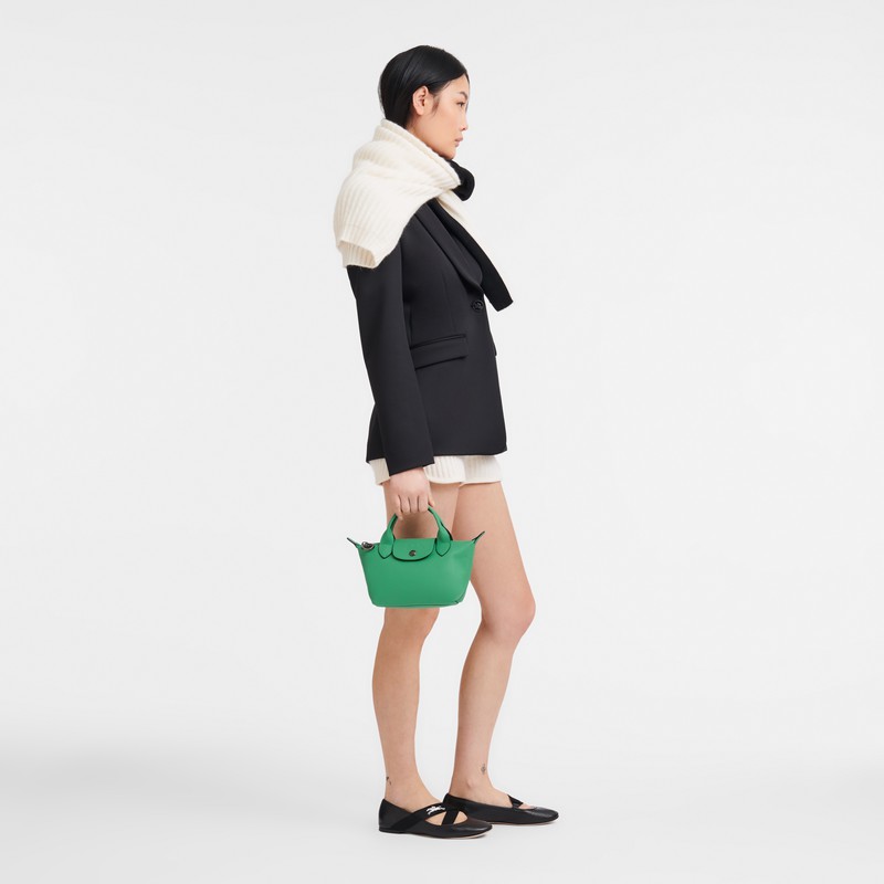 Sac a Main Longchamp Le Pliage Xtra XS Femme Vert Soldes | L1500987249