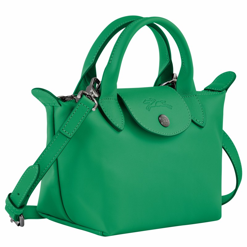 Sac a Main Longchamp Le Pliage Xtra XS Femme Vert Soldes | L1500987249