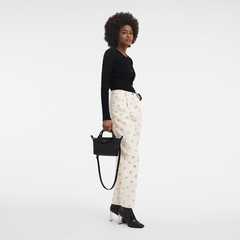 Sac a Main Longchamp Le Pliage Xtra XS Femme Noir Soldes | L1500987001