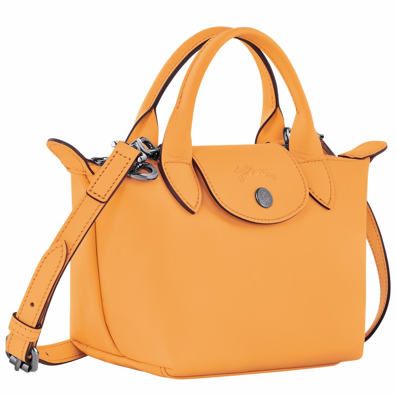 Sac a Main Longchamp Le Pliage Xtra XS Femme Abricot Soldes | L1500987222