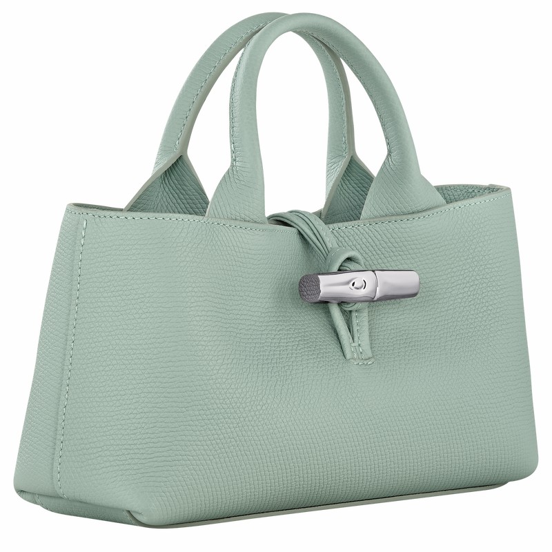 Sac A Main Longchamp Origine Longchamp Le Roseau S Femme Celadon