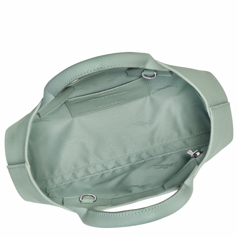 Sac a Main Longchamp Le Roseau S Femme Céladon Soldes | 10280HFP282