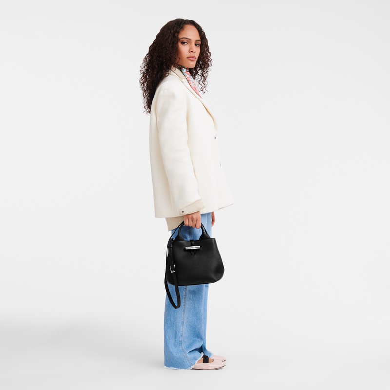 Sac roseau longchamp soldes best sale