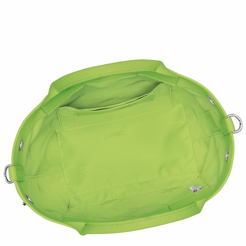 Sac a Main Longchamp Le Roseau S Femme Vert Soldes | 10273HFP355