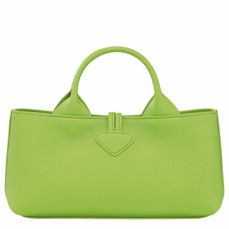 Sac a Main Longchamp Le Roseau S Femme Vert Soldes | 10280HFP355