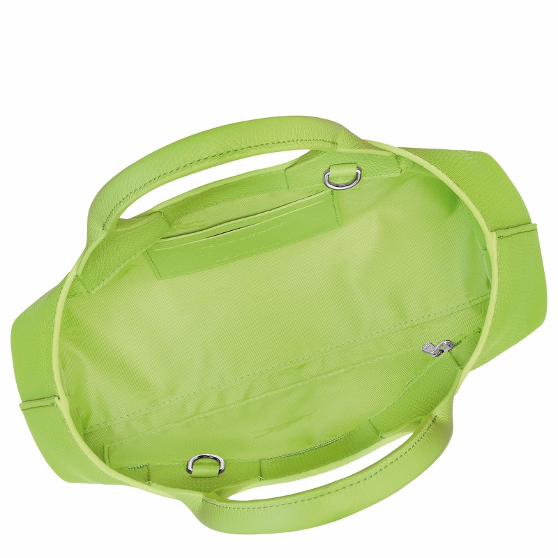 Sac a Main Longchamp Le Roseau S Femme Vert Soldes | 10280HFP355