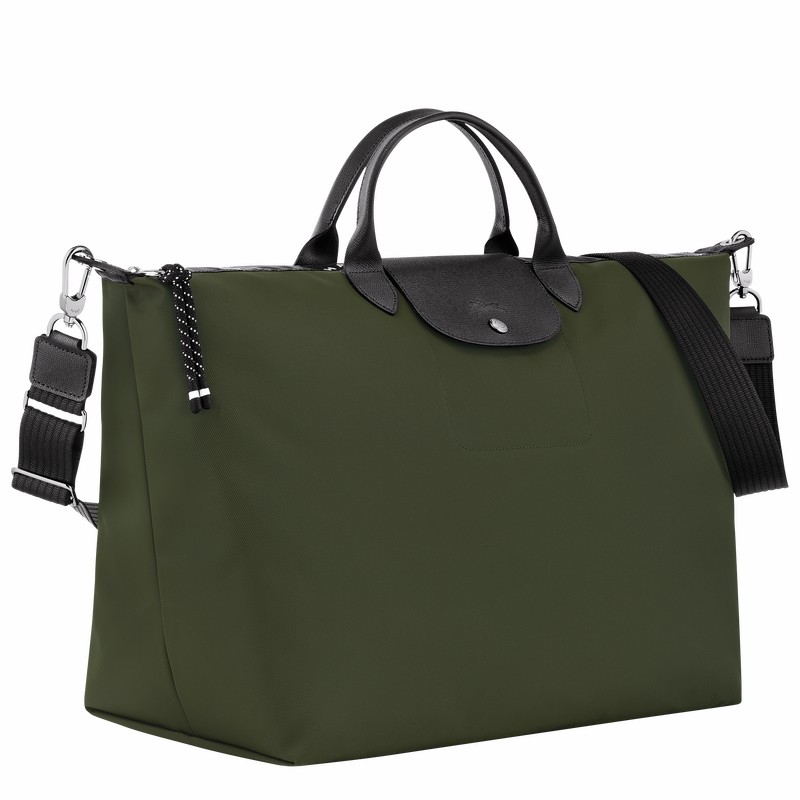 Sac de Voyage Longchamp Le Pliage Energy S Femme Kaki Soldes | L1624HSR892